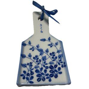 VTG hand grater ginger garlic daikon oroshigane grater  Porcelain Blue Chef Zest